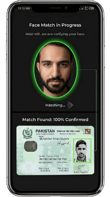 Match ID photos with live selfies in seconds.